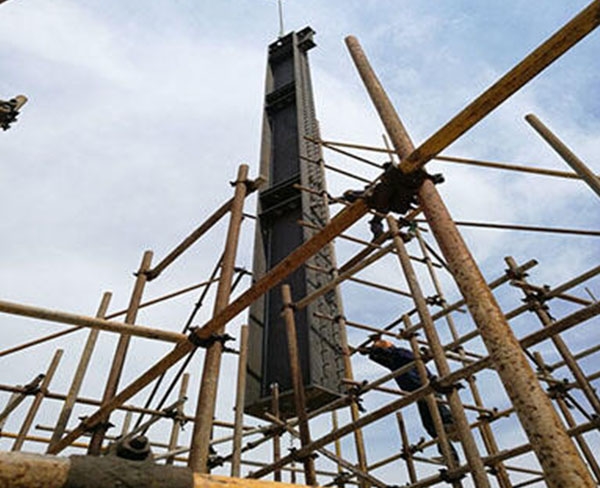 合肥包河區(qū)蘭州路公租房地下車(chē)庫(kù)雨棚